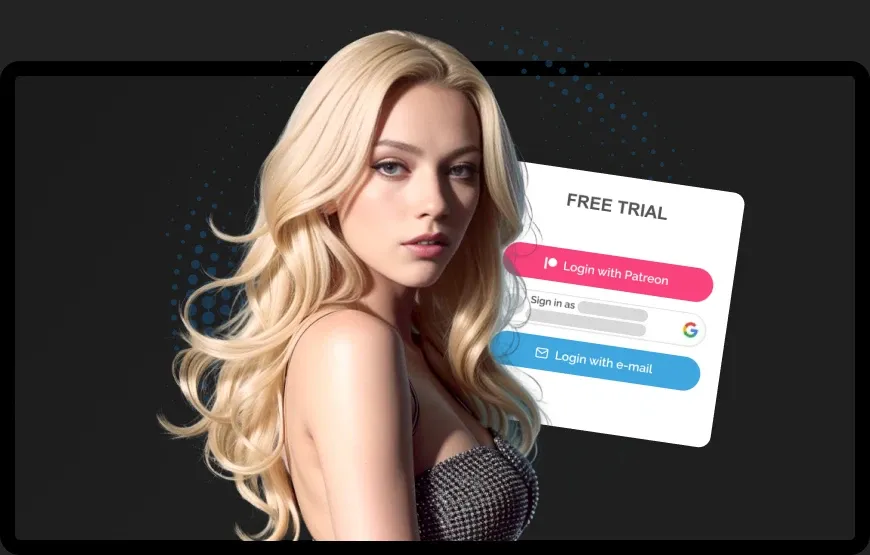 Banner DreamGF AI - bella compagna AI